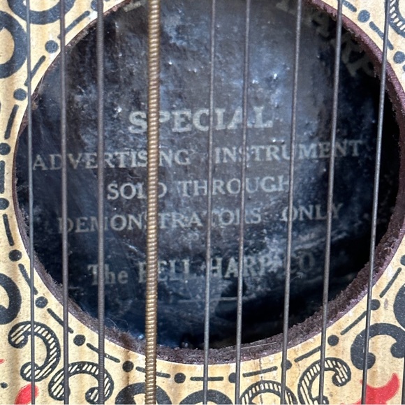 Vintage Bell Harp musical instrument, numbered 5913. - Picture 6 of 11